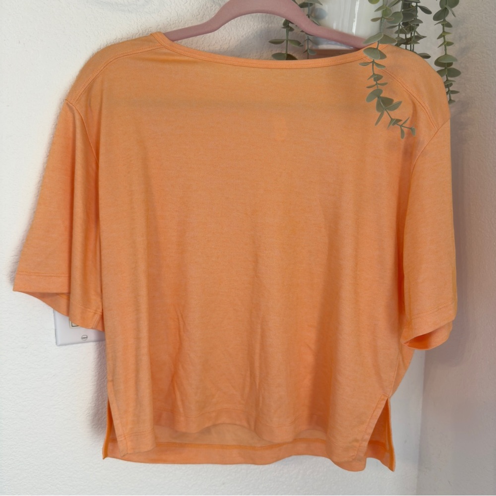 Zella Orange Women's Cropped Top Small New